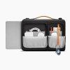 Pancerna Torba Tech-Protect Defender do Laptopa 13 14 cali Wodoodporna (MacBook NEO, Pro, Air 13) Black/Orange